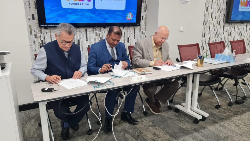 Rajat-Gupta-Saket-Kumar-Ron-Mehta-Signing